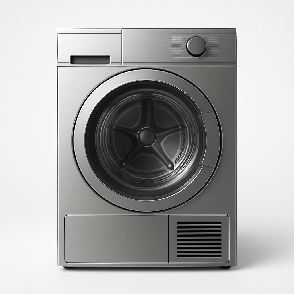 Test Bosch Serie 6 WQG233D0FR vue de face avec porte inox