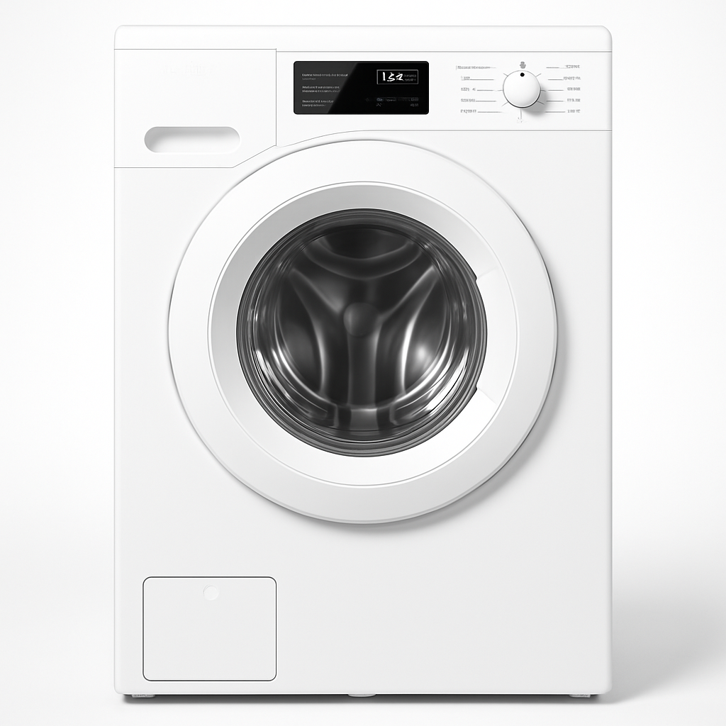 Miele WWD 660 WCS vue de face avec hublot circulaire et panneau de contrôle