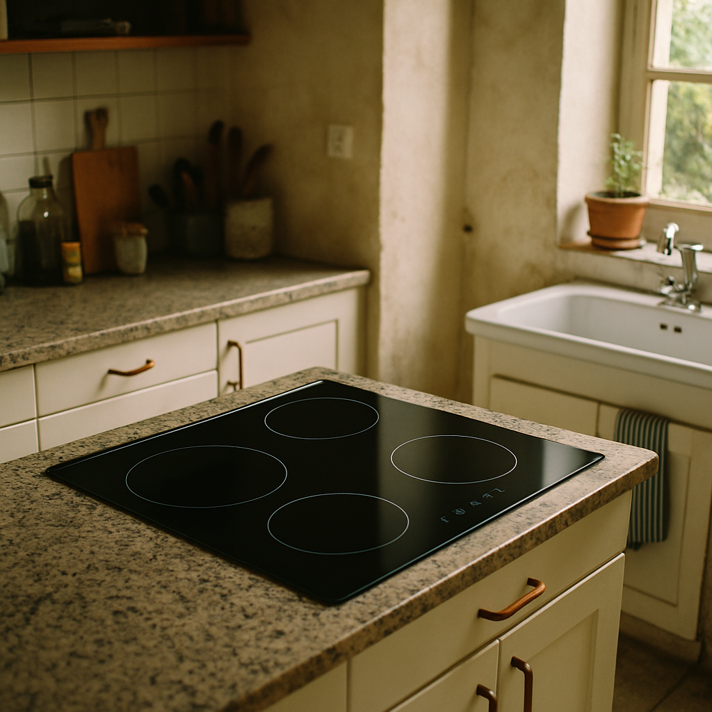 Electrolux LIT60342 en situation intégrée dans une cuisine moderne avec plan de travail en bois